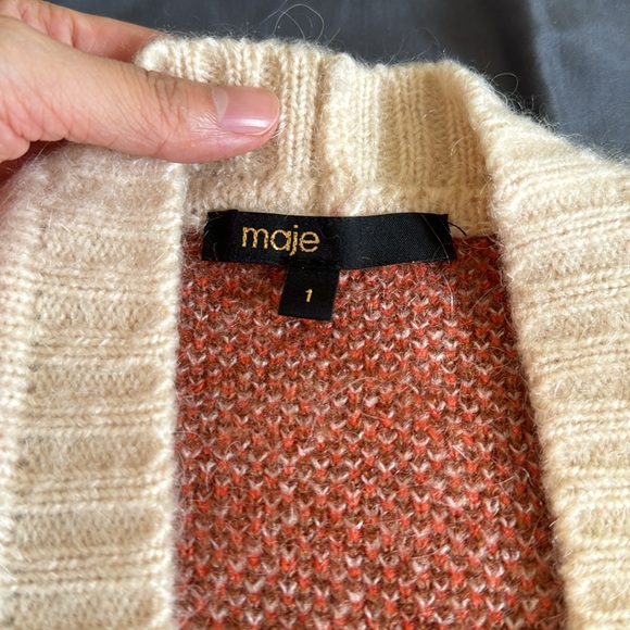 Maje Sweater Cardigan - Picture 3 of 6